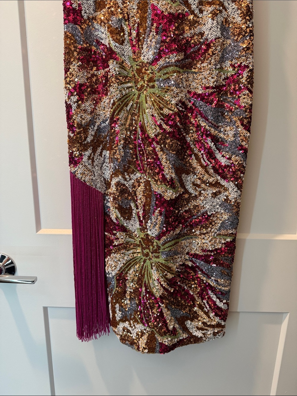 Dress the Population Rory Sequin & Beaded Fringe Cocktail Dress - Picture 3 of 9